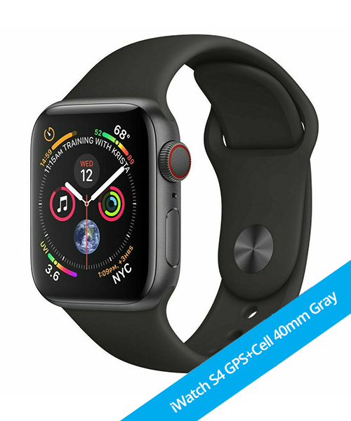 iWatch S4 40mm GPS+CELLULAR Space Gray